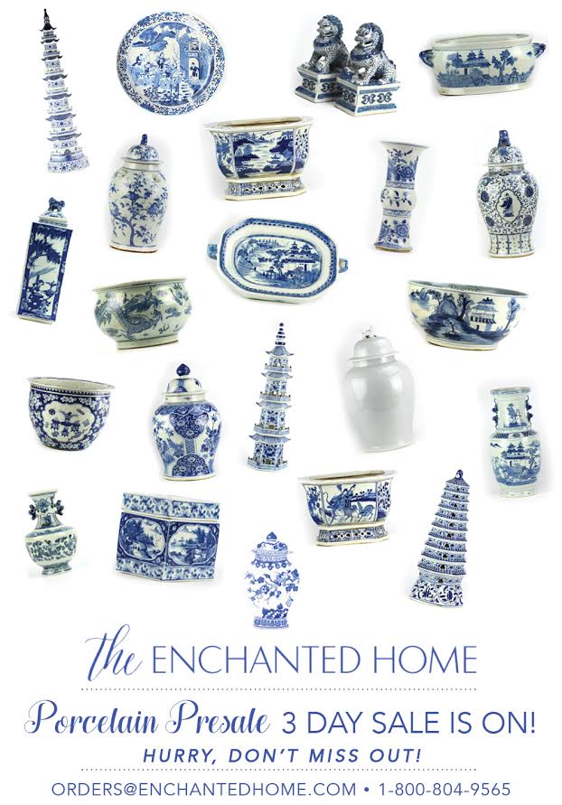 The one day porcelain arrival sale is on and a giveaway!