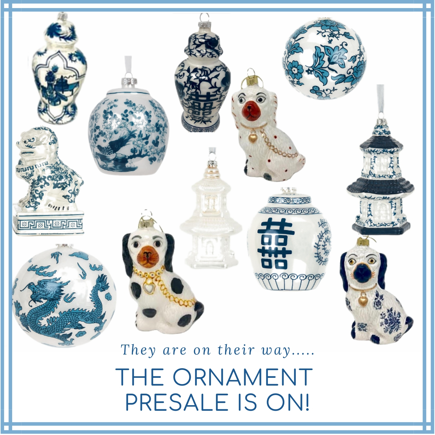 The much anticipated 2018 ornament presale is on and a giveaway!