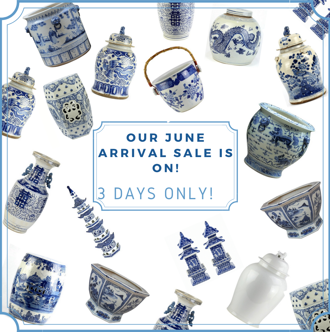 Arrival sale for our mega June porcelain container- our biggest yet plus a giveaway!