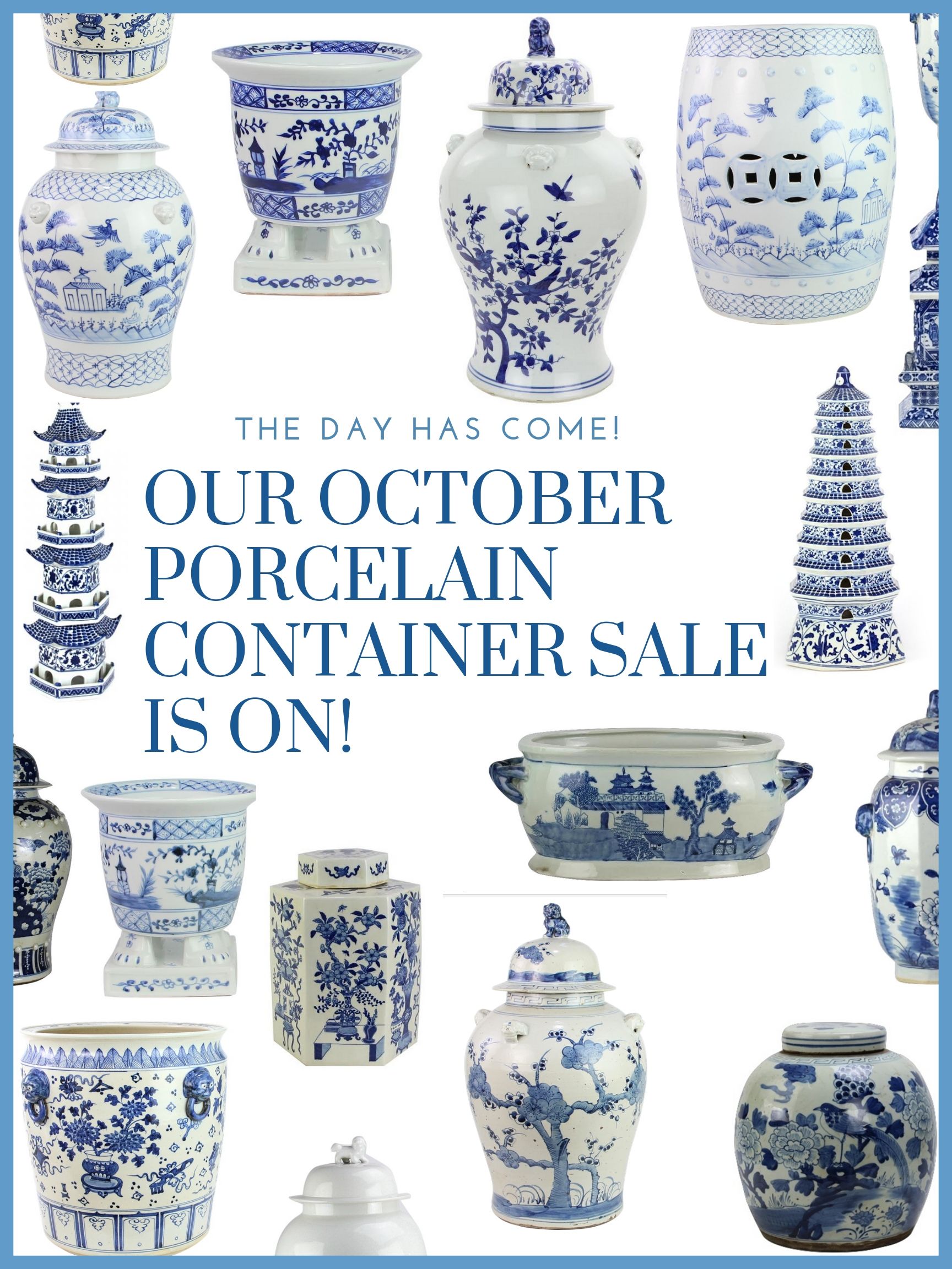 The October porcelain container is on plus a giveaway!