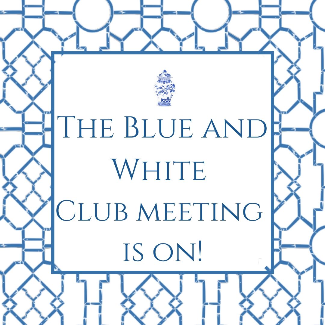 The blue and white club meeting is on!