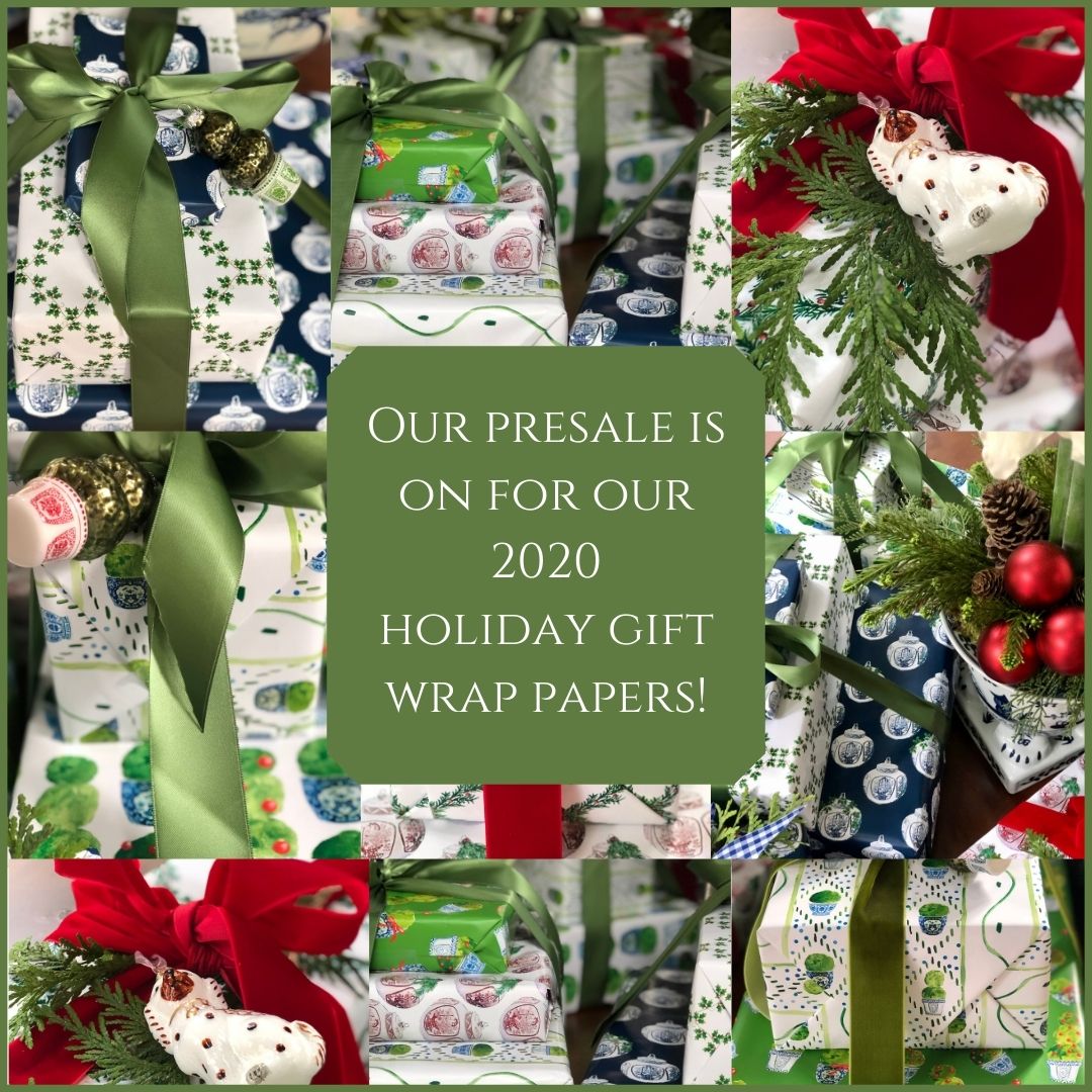 Our incredible 2020 holiday gift wrap presale is on and a giveaway!