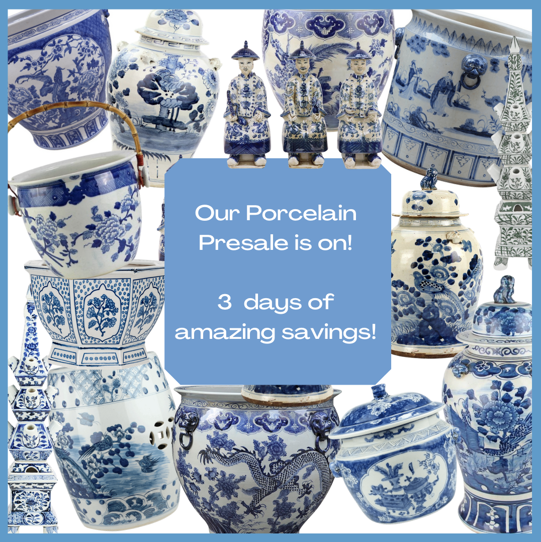 Our biggest porcelain container presale to date is on and a giveaway!