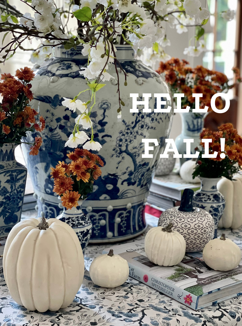 Fall around here….