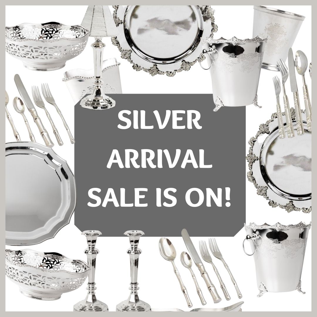 Silver arrival sale!