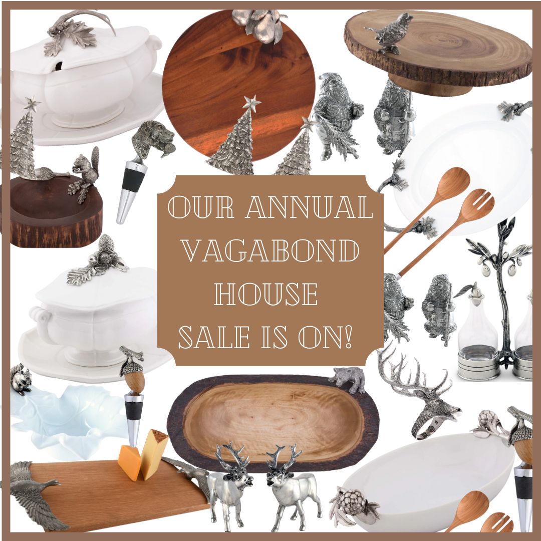 Our holiday Vagabond House event is on and a giveaway!