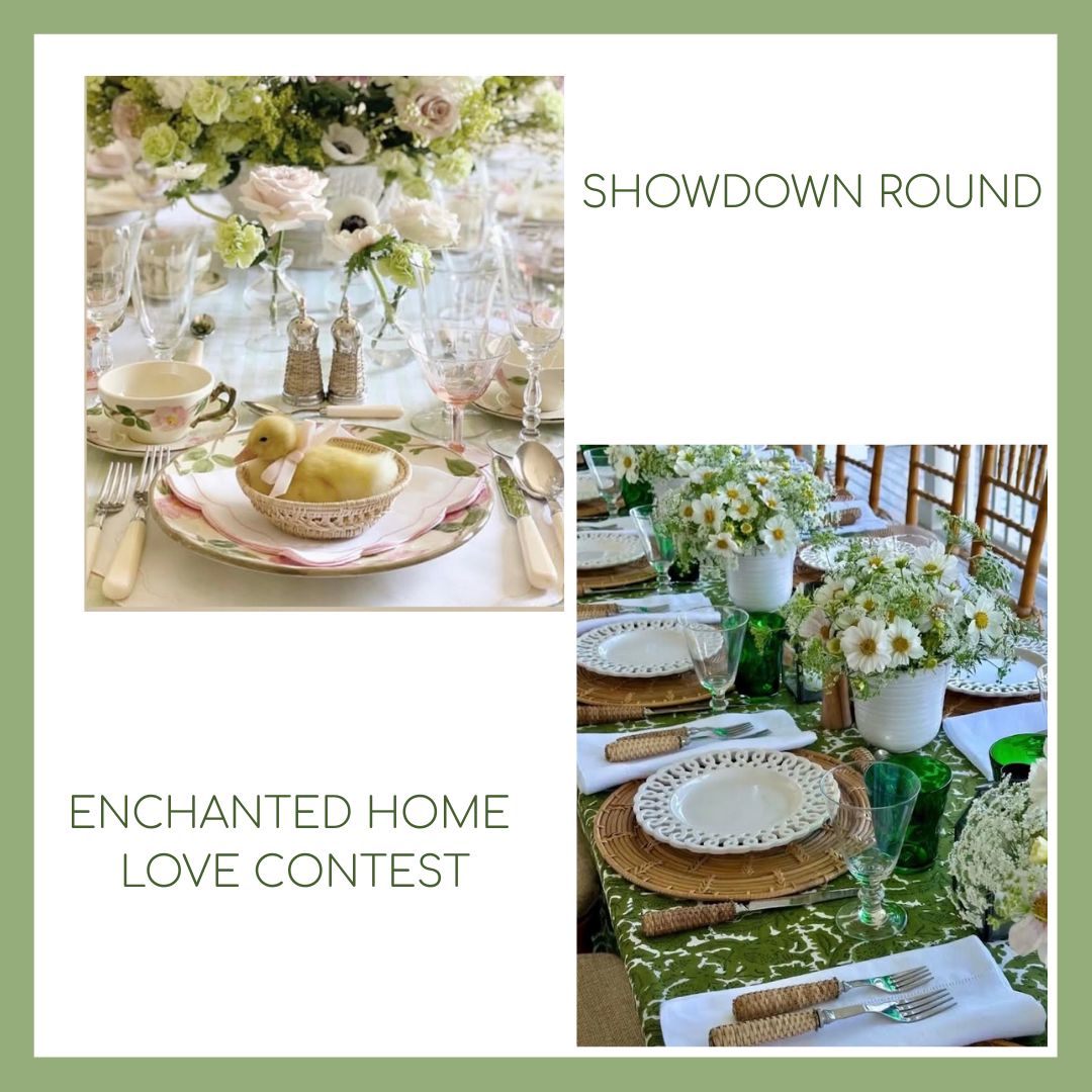 The showdown is on for The Enchanted Home Love contest!