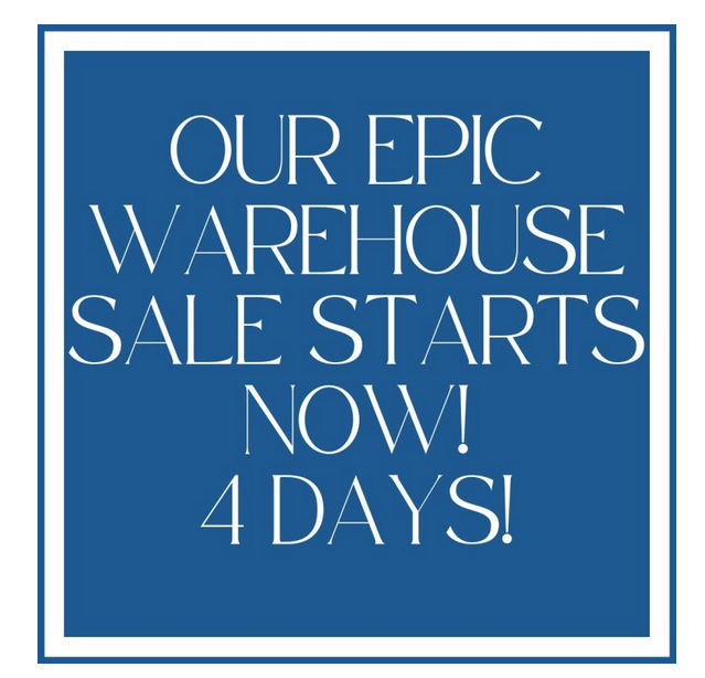 Our epic warehouse continues…..