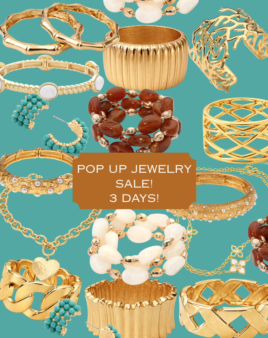 A fabulous jewelry popup that you will not want to miss!