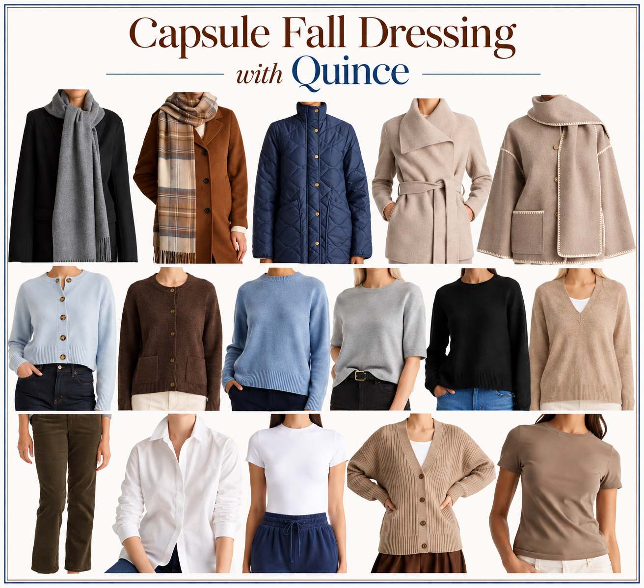 Let’s talk capsule dressing for fall……