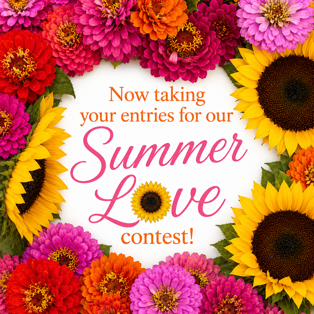 Now taking your Summer Love Contest entries!